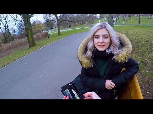 ❤️ Глытае гарачую сперму незнаёмца за грошы - мінет у парку ад Евы Эльфі ❌ Супер сэкс у нас ❌